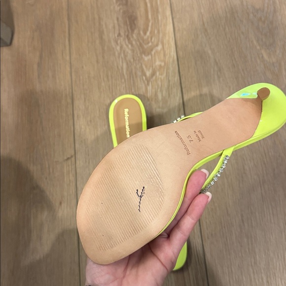 Reformation Cleo Rhinestone Thong - Picture 5 of 12